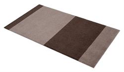 Løber - tæppe - måtte Stripes Horizon sand/brun flere størrelser fra Tica Copenhagen