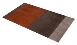 Løber - tæppe - måtte Stripes Horizon sand/brun/terracotta flere størrelser fra Tica Copenhagen