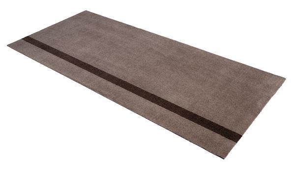 Løber - tæppe - måtte Stripes Vertical sand/brun 90x200 cm fra Tica Copenhagen