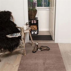 Dørmåtte sand/beige Unicolor flere størrelser fra Tica Copenhagen