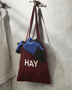 HAY Tote Bag - Net med hvidt logo flere farver