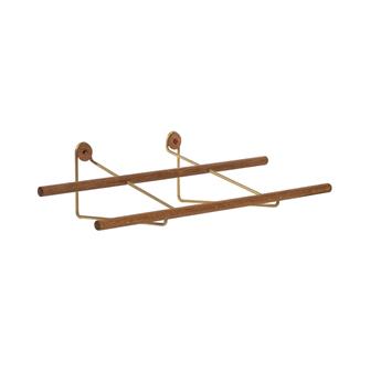 Skohylde messing holder 60 cm fra We Do Wood