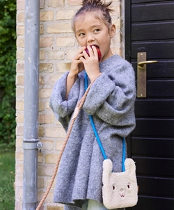 Darling kanin skuldertaske i offwhite fra OYOY