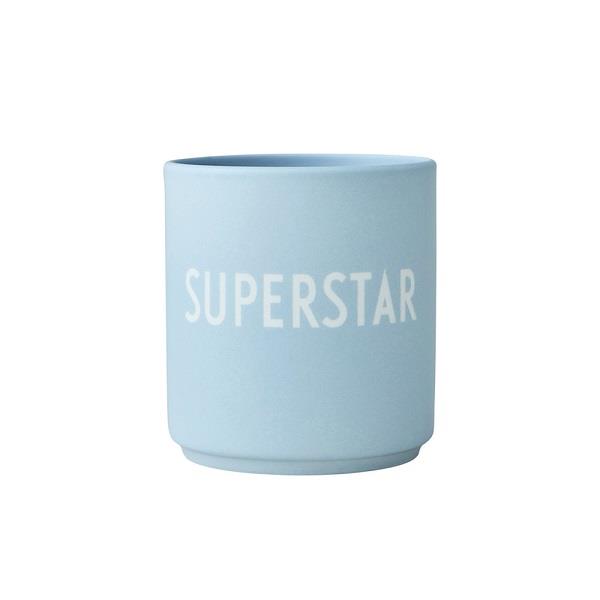 Favoritkop SUPERSTAR kop i lyseblå fra Design Letters