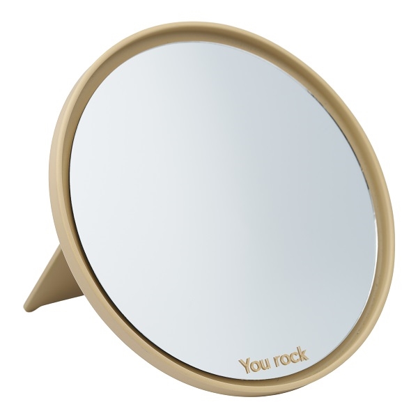 Mirror Mirror bordspejl i beige fra Design Letters 
