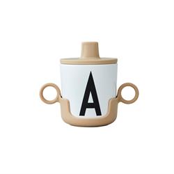 Kopholder i beige til melamin kop fra Design Letters