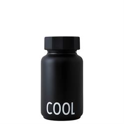 Termoflaske med HOT & COLD i sort fra Design Letters