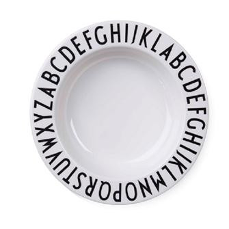 Dyb tallerken i melamin fra Design Letters