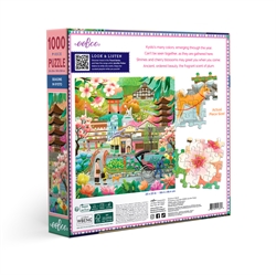 Puslespil 1000 brikker - Seasons in Kyoto fra eeBoo