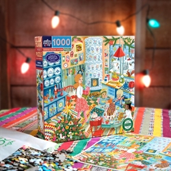 Puslespil 1000 brikker - Swedish Holiday Kitchen fra eeBoo