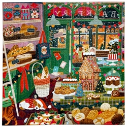 Puslespil 1000 brikker - Holiday Bakery fra eeBoo