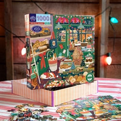 Puslespil 1000 brikker - Holiday Bakery fra eeBoo