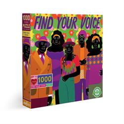 Puslespil 1000 brikker - Find Your Voice fra eeBoo