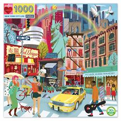 Puslespil 1000 brikker - New York fra eeBoo