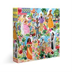 Puslespil 1000 brikker - Poet's Garden fra eeBoo