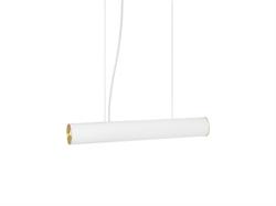 Vuelta Pendant 60 - loftlampe i hvid/messing fra Ferm Living