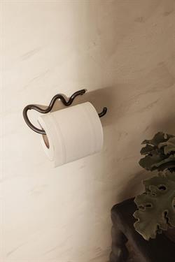 Curvature toiletrulleholder i sort fra Ferm Living