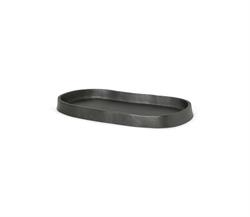 Yama bakke oval i sort aluminium fra Ferm Living