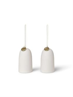 Bell keramisk klokker - ornament fra Ferm Living