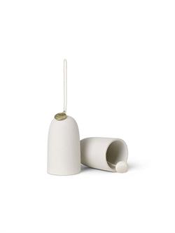 Bell keramisk klokker - ornament fra Ferm Living