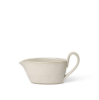 Flow Sauce Boat - sauceskål i offwhite fra Ferm Living