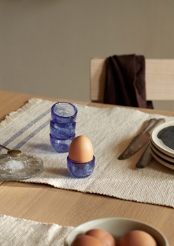 Tinta æggebæger - Sæt af 4 i blå fra Ferm Living