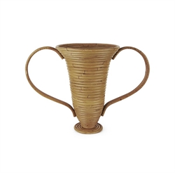 Amphora Vase i rattan fra Ferm Living