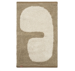 Lay Washable Mat - vaskbar måtte Dark Taupe fra Ferm Living