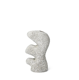 Yara Vase small Grey Pumice fra Ferm Living