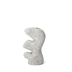 Yara Vase small Grey Pumice fra Ferm Living