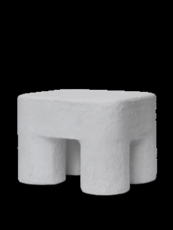 Podo Stool - skammel i hvid fra Ferm Living