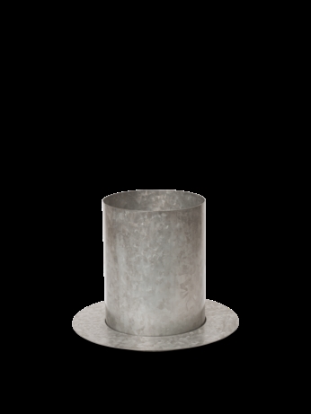 Auran Pot Galvaniseret - Urtepotteskjuler small fra Ferm Living