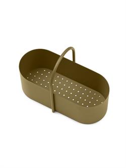 Grip Toolbox - opbevaringskasse med håndtag i oliven fra Ferm Living