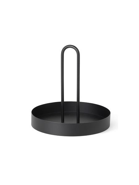 Grip Tray - bakke med håndtag i sort fra Ferm Living