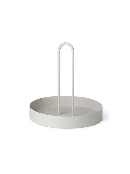 Grip Tray - bakke med håndtag i lysegrå fra Ferm Living
