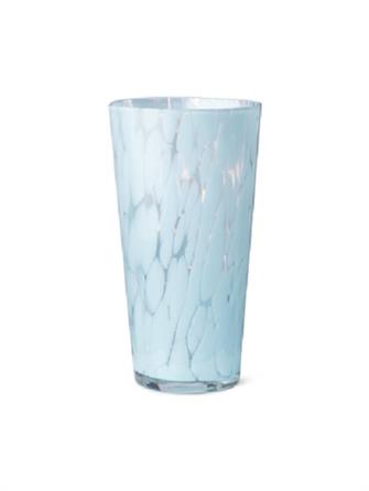 Casca Vase glasvase i lyseblå fra Ferm Living