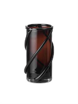 Entwine vase small mørk amber fra Ferm Living