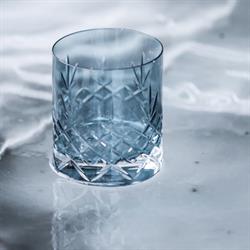 Crispy Lowball lav krystalglas Sapphire // Blå fra Frederik Bagger pk2