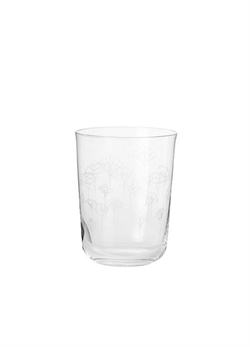 Flower Vandglas - krystal vandglas pk2 fra Frederik Bagger