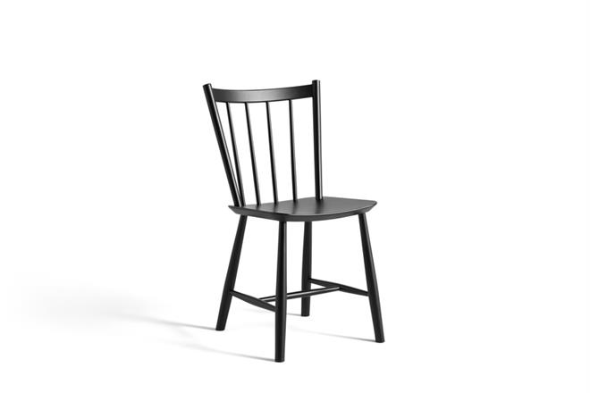 J41 stol - spisebordsstol sort fra HAY
