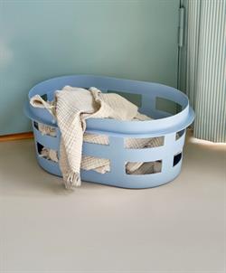 Vasketøjskurv - Opbevaringskurv Laundry Basket lyseblå small fra HAY