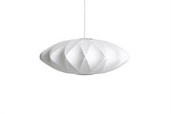 Loftlampe Nelson Saucer Crisscross Bubble medium i off white fra Hay