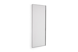 Arcs rectangle vægspejl medium med spejlkant fra HAY