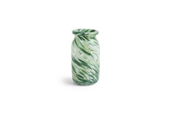 Splash Vase Roll Nack small grøn swirl fra HAY