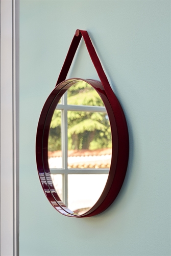 Strap Mirror No 2 Ø70 cm vægspejl flere farver fra HAY