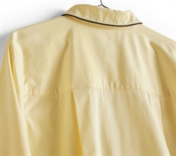 Outline Pyjamasskjorte LS - S/M gul fra HAY
