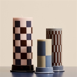 Column Candleholder - bloklysestage fra HAY flere farver