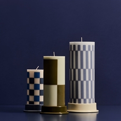 Column Candleholder - bloklysestage fra HAY flere farver