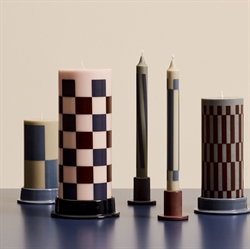 Column Candleholder - bloklysestage fra HAY flere farver