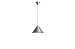 Loftlampe Compass pendant 260 børstet aluminium fra HAY